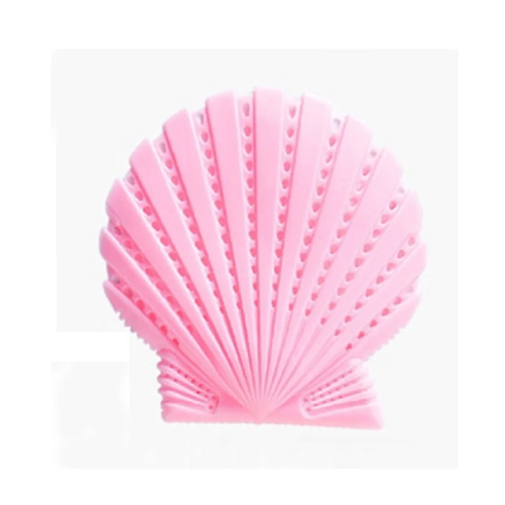 Pink Shell Strainer Звезда раковина сливной фильтр Ловцы волос резиновый Душ пол ванной комнаты фильтр воды стопор силиконовый Ванная Кухня дезодорант разъем - Цвет: Pink Shell Strainer