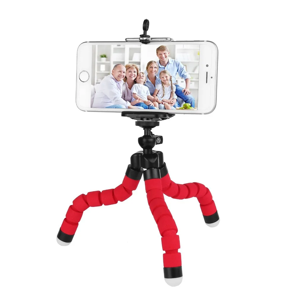 FoletoTripods Штатив для телефона, мобильного телефона, держатель для камеры, зажим для смартфона, монопод, штатив, подставка, осьминог, мини штатив для телефона