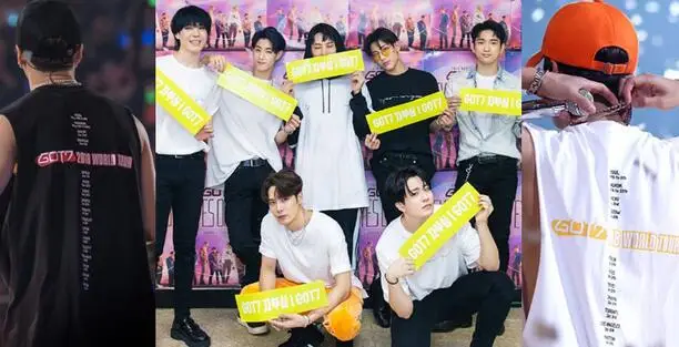 Kpop got7 глаза на вас мировой Тур концерт всех городах печать пуловер толстовки унисекс я got7 флис/тонкий свободная Толстовка