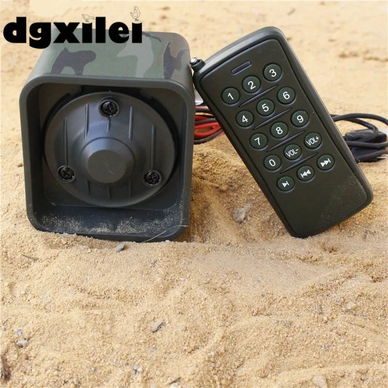 

100 -200m Remote Control Hunting Bird Sound Mp3 Player 50w Speaker Portable Bird Caller With Timer