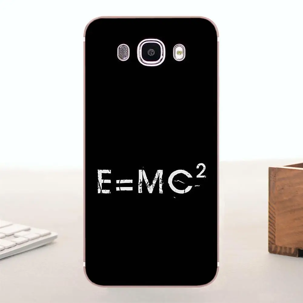 Bixedx E Mc2 с = mc математический Альберт для Samsung Galaxy A3 A5 A7 J1 J2 J3 J5 J7 2015 2016 2017 мягкий