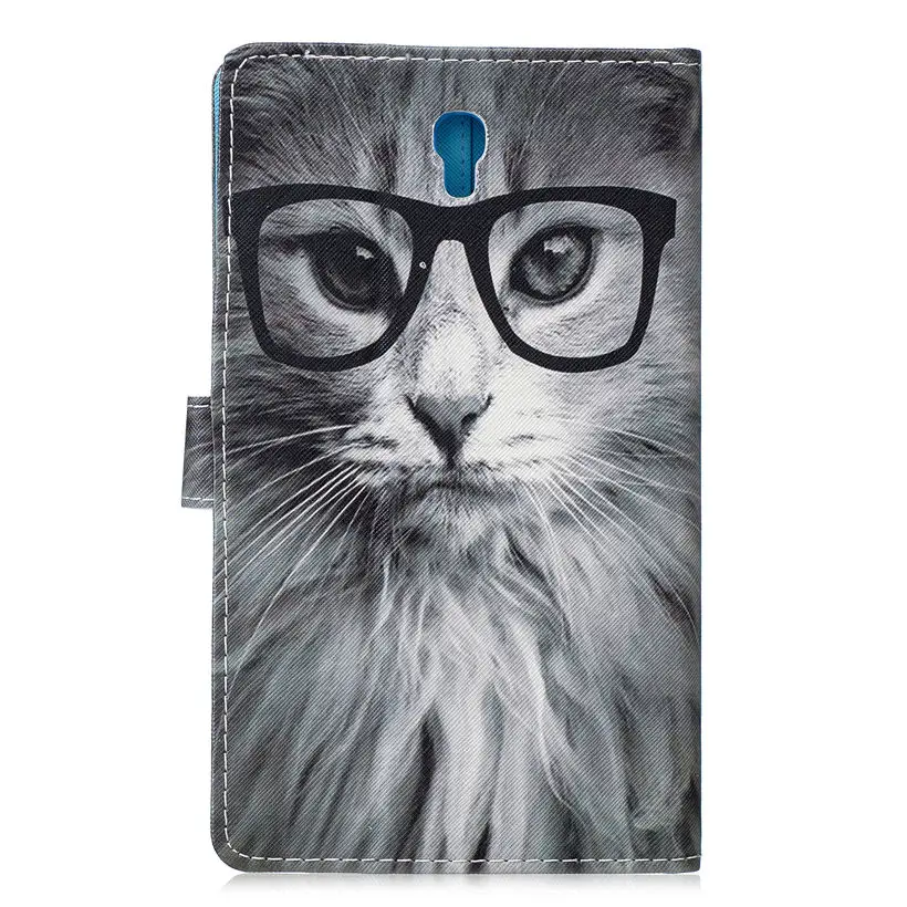 Чехол Funda для samsung Galaxy Tab S, 8,4 дюймов, T700, T705, T705C, SM-700, Модный чехол с животным рисунком, подставка для планшета, чехол