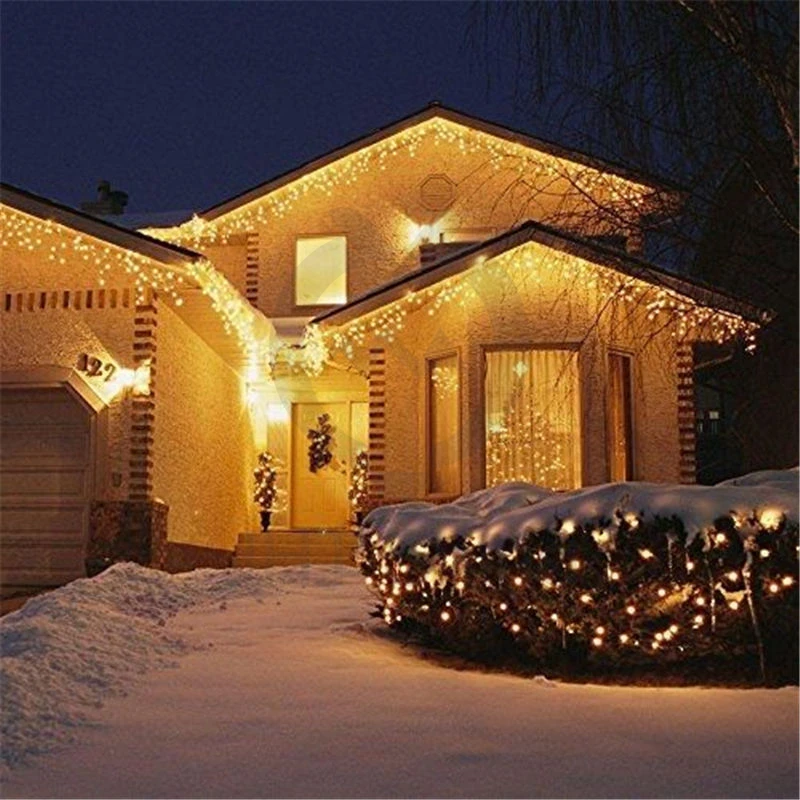 100 LEDs Solar Power Copper Wire lights 33Ft/10M String Lights for Christmas Light Outdoor Wedding Party Home Decoration Lamp | Лампы и