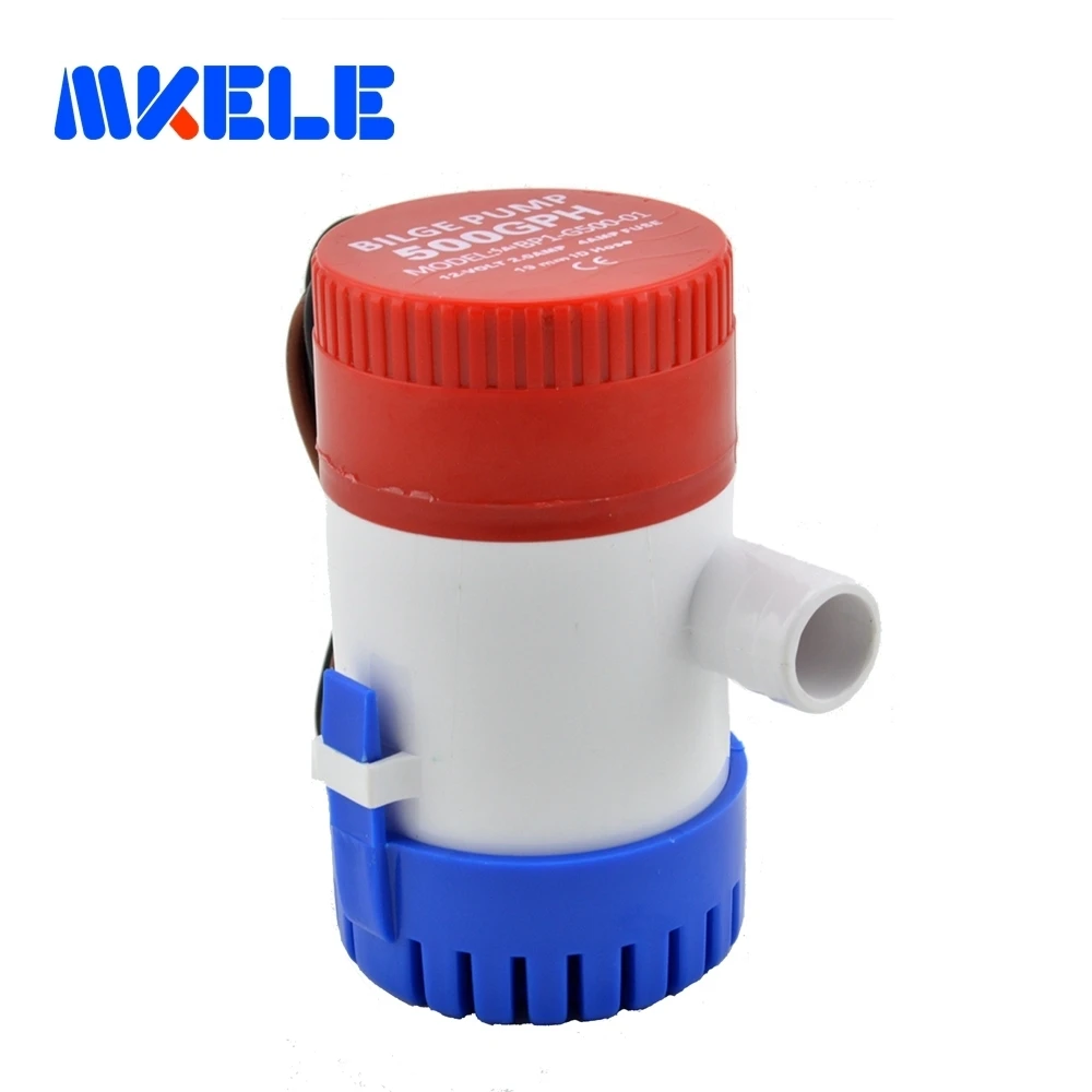 New 12/24V Submersible pump yacht drainage Fishing Boat Water Bilge Pump marine 500GPH 1900LPH Hotsale Durable GT56 TK0996 | Обустройство