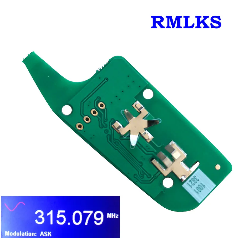 Запасной Складной Дистанционный брелок 315 МГц электронный чип ID49 подходит для Ford