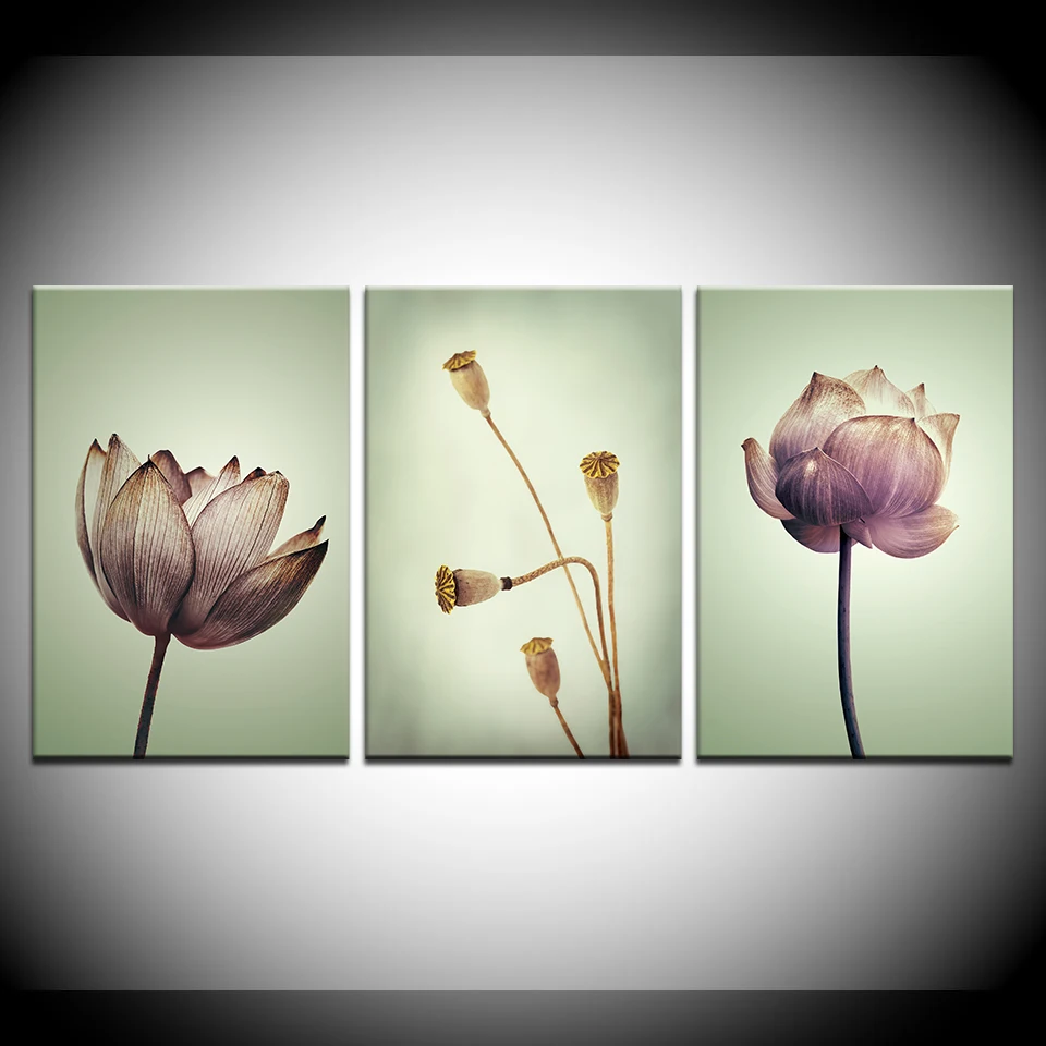 ВИНТАЖНАЯ фотография настенная живопись ретро акварельная Лилия искусство