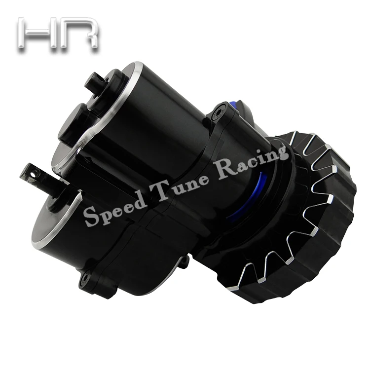 Горячие гонки HR cnc сплав алюминиевый коробка передач Чехол для Traxxas E-REVO Summit
