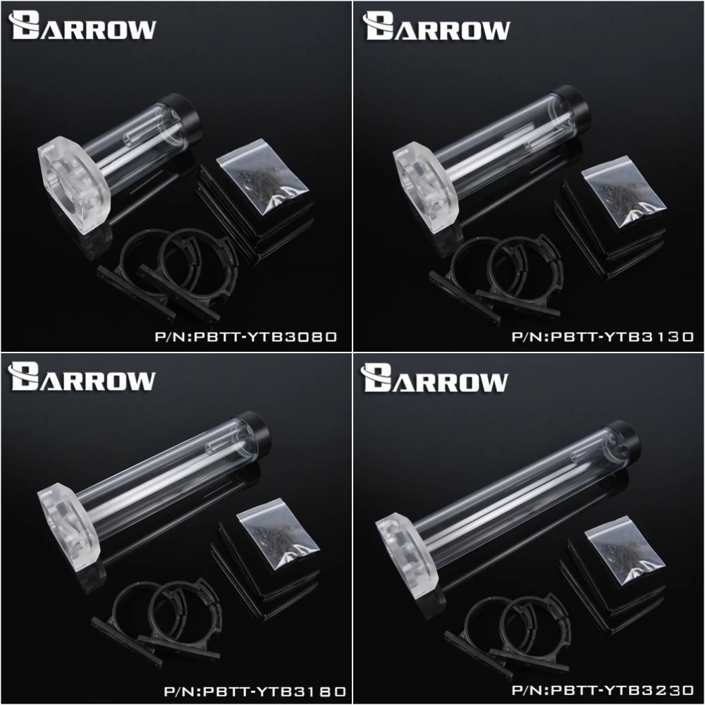 

Barrow Acrylic RGB DDC Pump Reservoir with Top Kit PBTMT-YTB