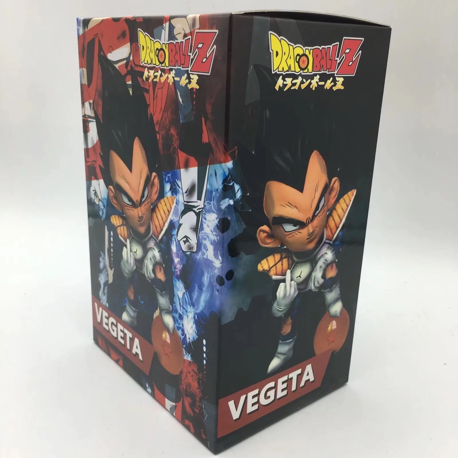 Dragon Ball Z Вегета Забавный средний палец фигурка супер сайяна модель игрушки| |