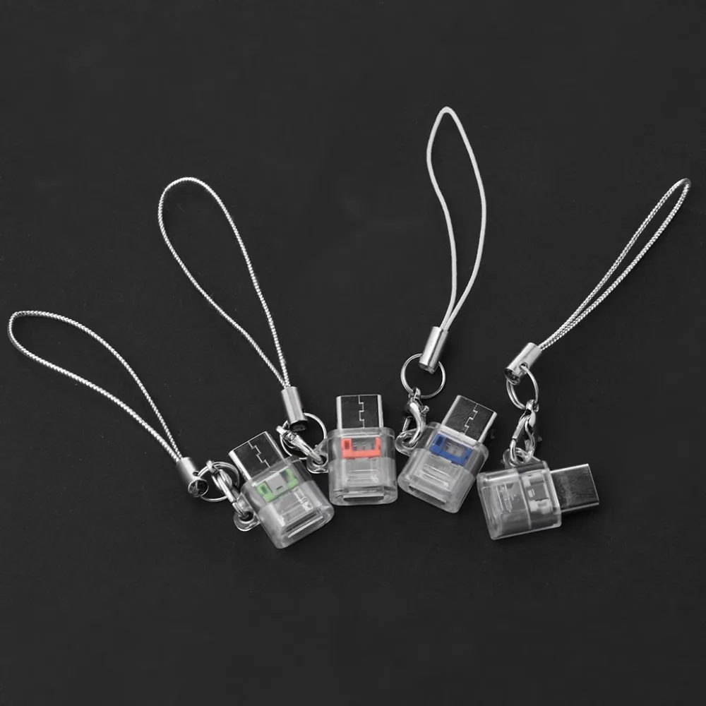 Переходник с разъемом папа на мама Mini USB 3 1 брелоком для телефонов Samsung Huawei LG Xiaomi