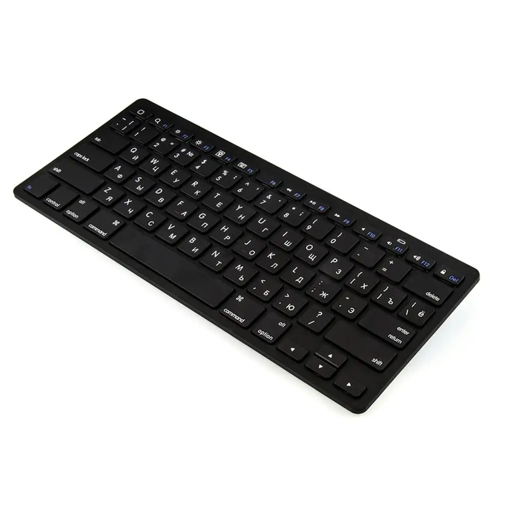 Memteq Ultra Slim русский Беспроводной Bluetooth 3.0 клавиатура Портативный для Apple iPad/mac