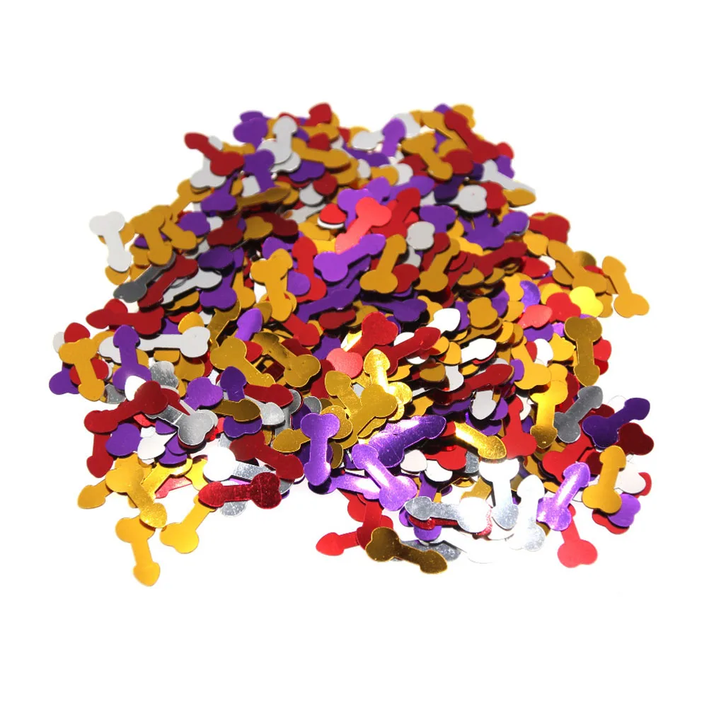 1 сумка больше цветов Willy Confetti Свадебные девичьи украшения для ночной вечеринки