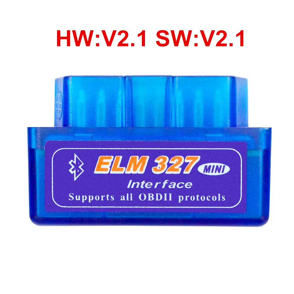 Автомобильные сканер Супер Мини ELM327 Bluetooth V2.1/V1.5 OBD2 автомобиля диагностический