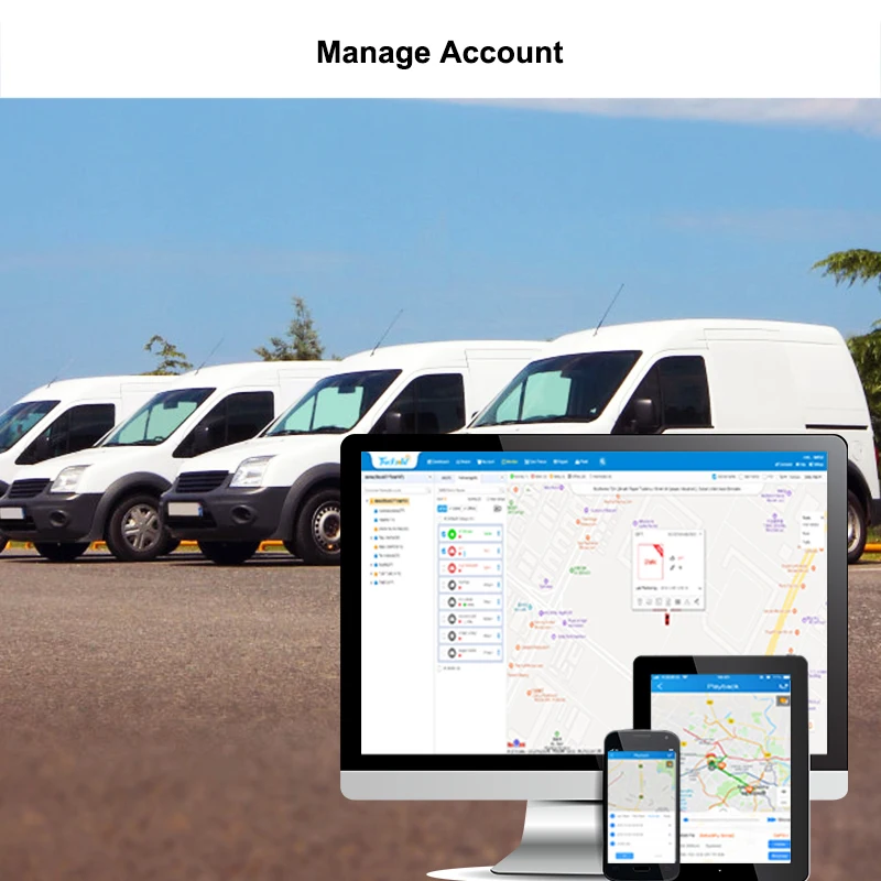 Автомобильный GPS трекер с магнитом Время в режиме ожидания 80 дней 3G TK915