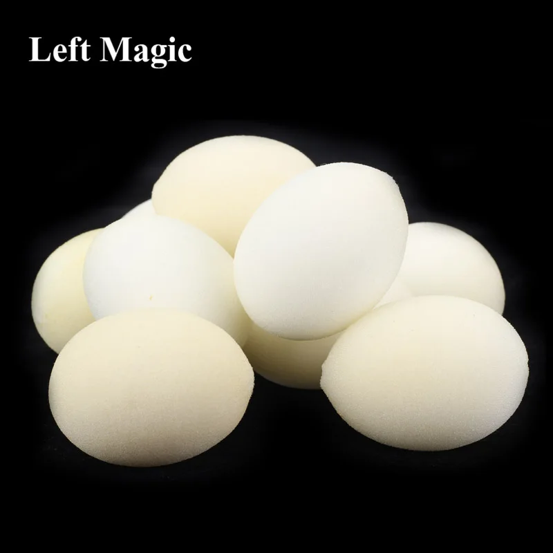 10 шт. губчатые яйца магические фокусы крупным планом забавные иллюзионные