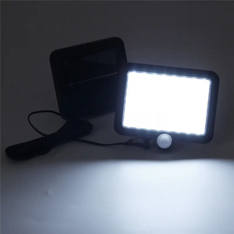 Светодиодная Солнечная энергия PIR датчик движения свет безопасности Наводнение