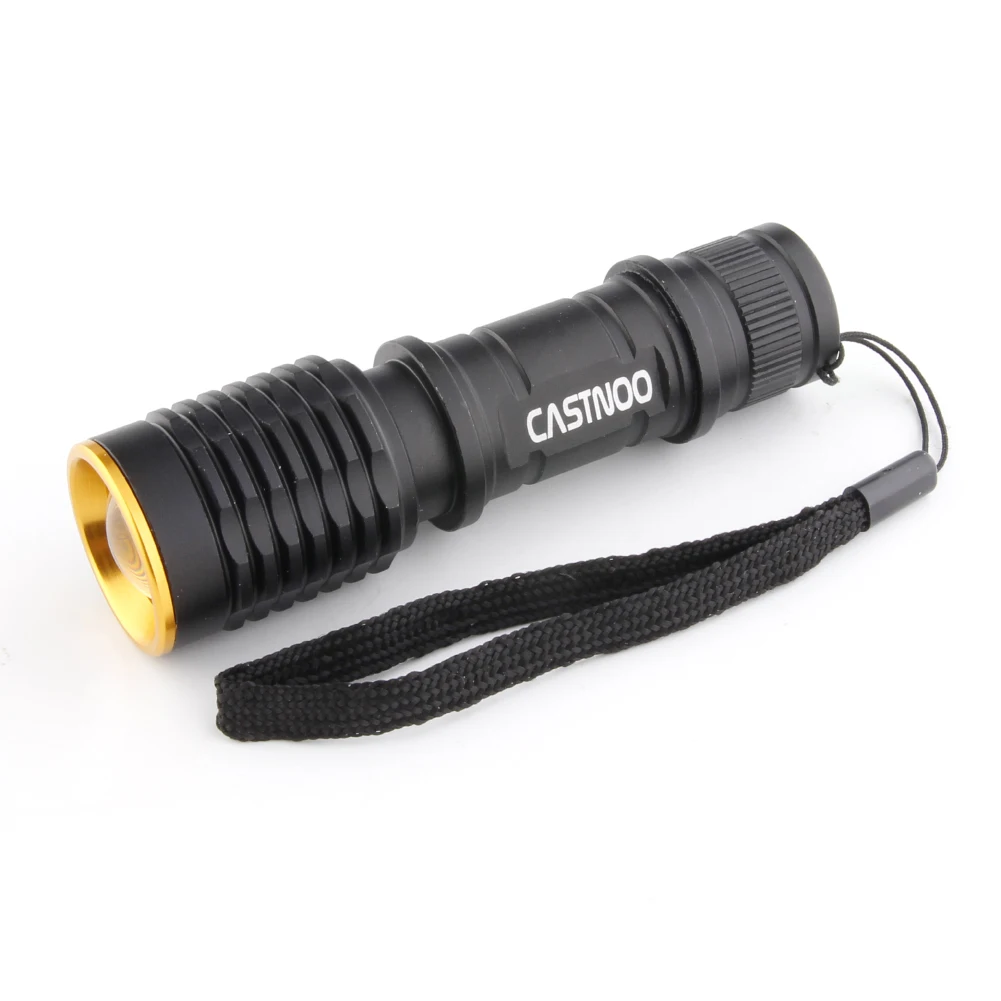 Масштабируемый светодиодный фонарик водонепроницаемый для горного велосипеда