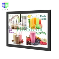 18x24 inch aluminum snap frame led light box menu advertising display wall mounted movie picture photo frame sign holder