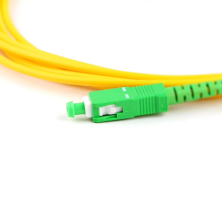 10pcsSC APC to SC UPC 3m Fiber Patch Cable optical fiber cord 2.0mm PVC G652d Jumper Simplex FTTH Optic 1m | Мобильные телефоны и