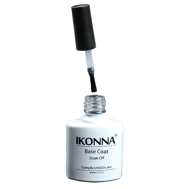 Ikonna 8 мл База reinfor УФ не вытирайте Лаки для ногтей Цвет Праймеры гель Дизайн