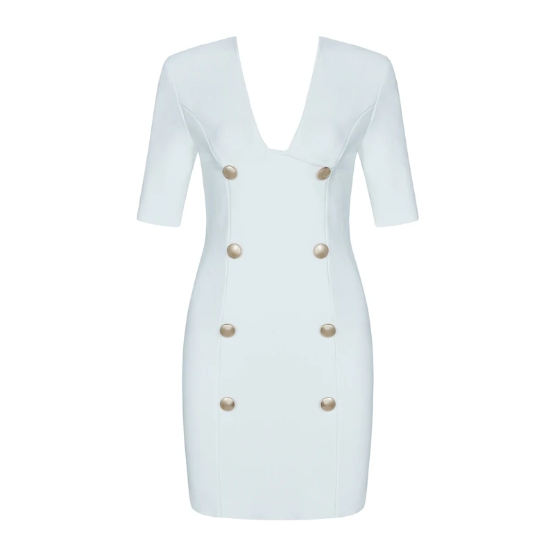 INDRESSME 2019 Новый женский сексуальный однотонный бандажный с коротким рукавом и