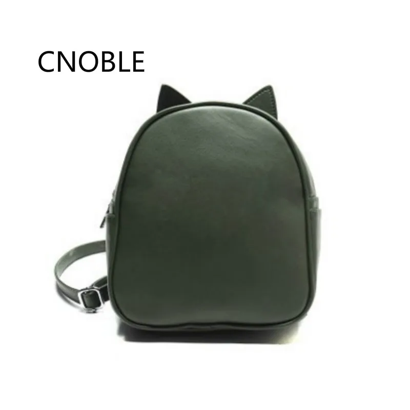 Cnoble 2018 Harajuku рюкзак Кролик уши Рюкзак Kawaii искусственная кожа Книга школьная сумка