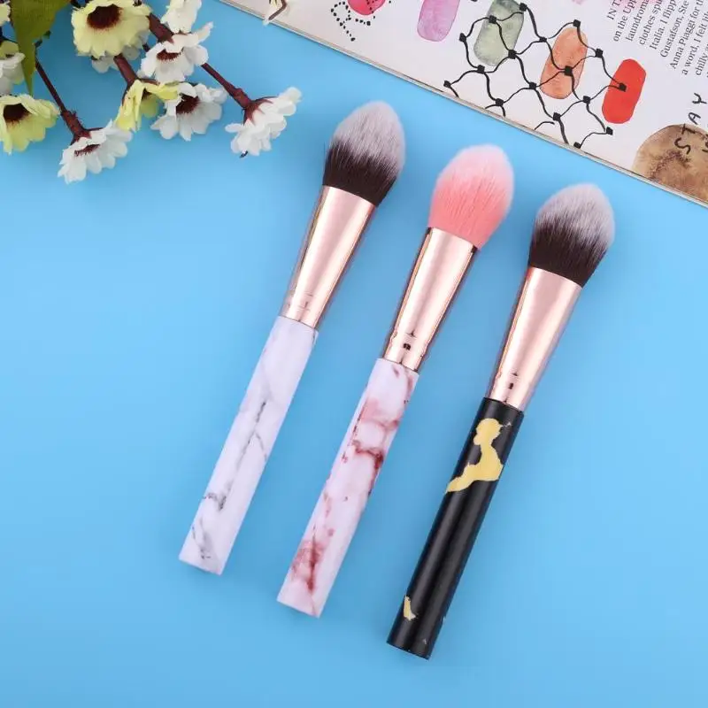 1 шт. кисть для пудры кисти макияжа румяна пламя основа круглый макияж большая