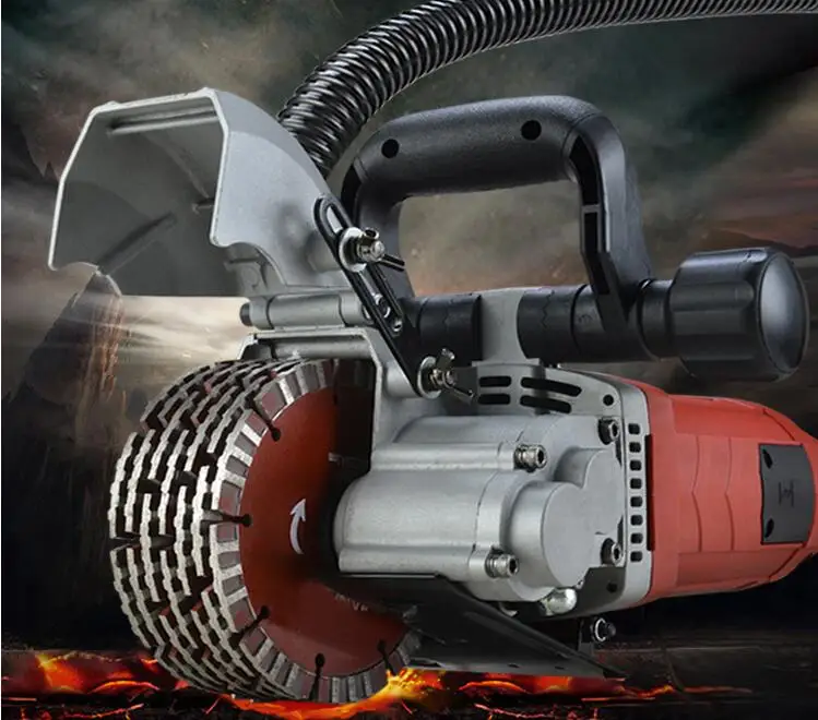 Ручной настенный бетонный долбежный станок Электрический режущий для кирпичной