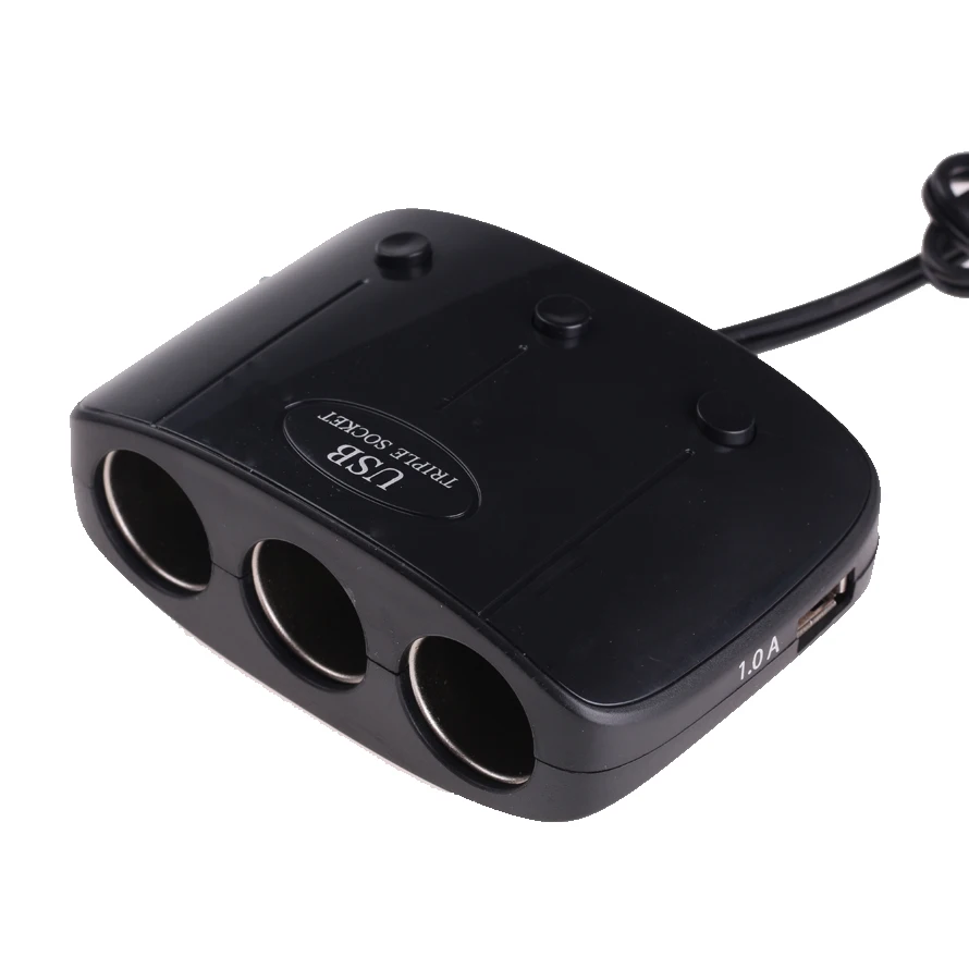 Автомобильное зарядное устройство с двумя USB-портами 12 В 24 | Автомобили и