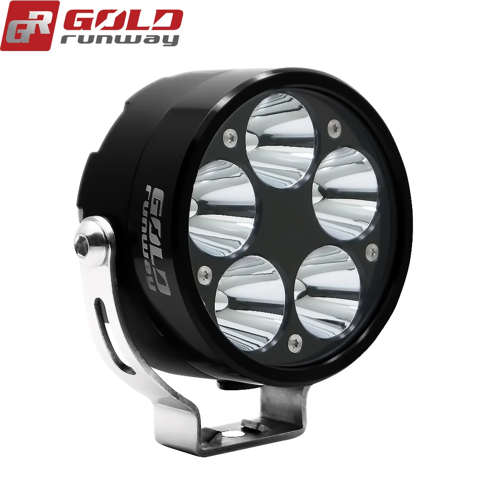 GOLDRUNWAY GR50X 50 Вт мотоциклетные фары Противотуманные U3 светодиодный стробоскоп луч