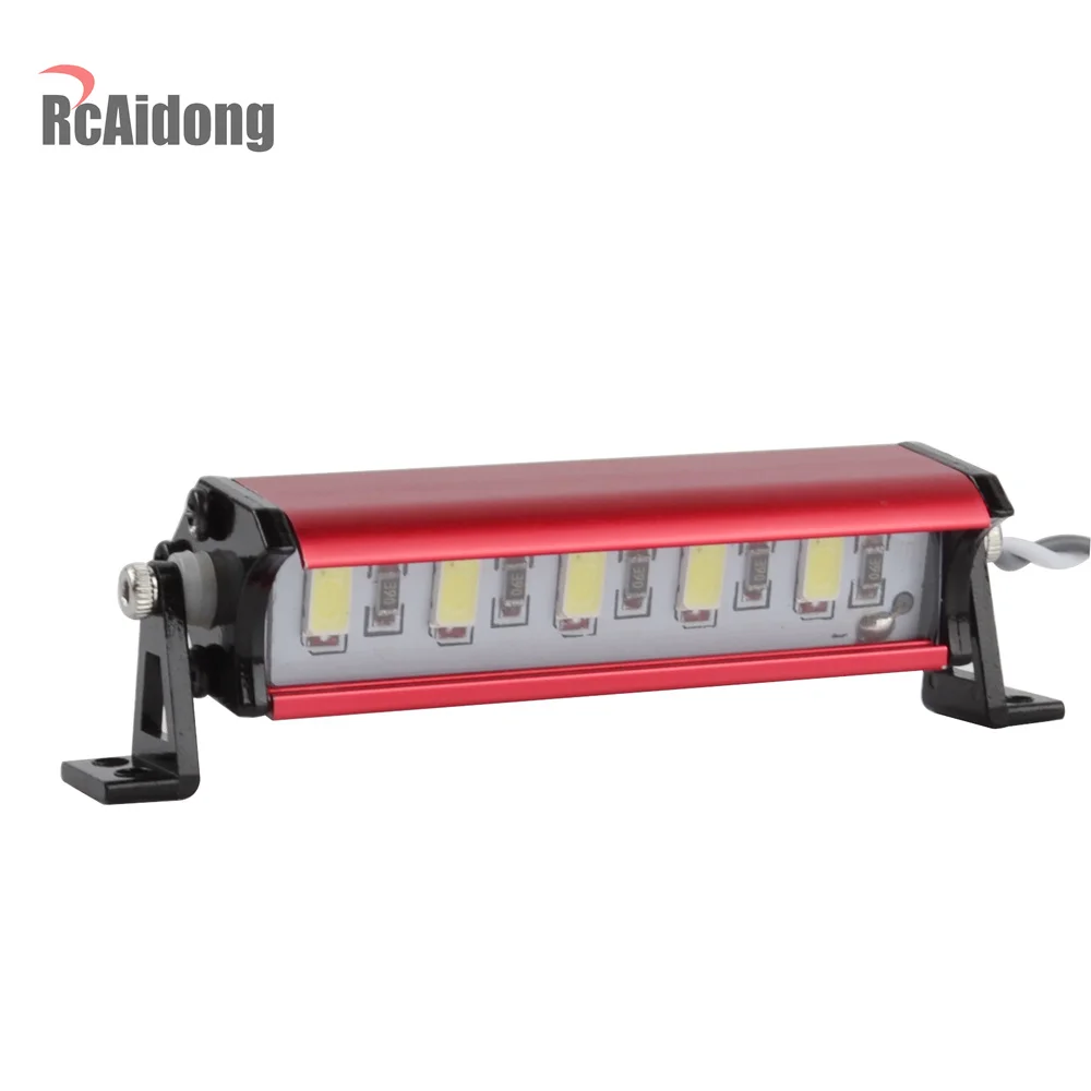 1/10 RC супер яркий металлический 5 LED свет бар комплект для Гусеничный Масштаб