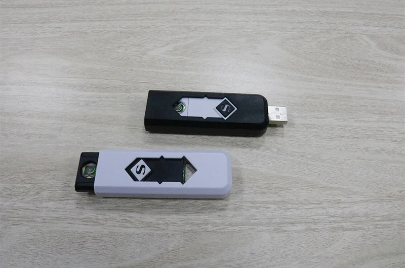 Креативная личность ветрозащитный электронный прикуриватель usb перезаряжаемая зажигалка