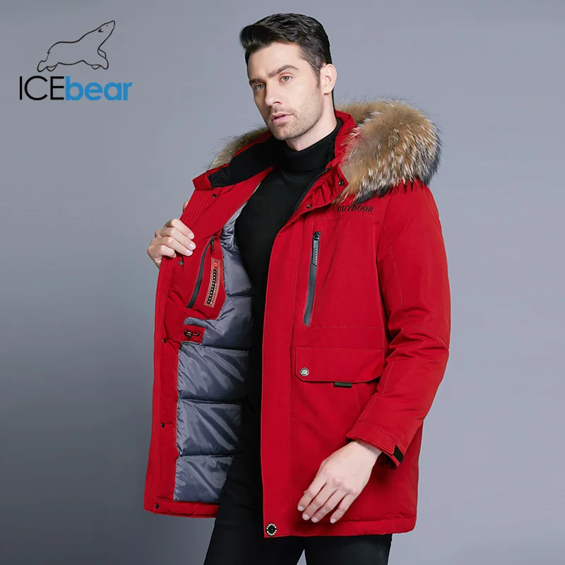 ICEbear 2019 Новинка толстый пуховик мужской зимний качественная модная тёплая