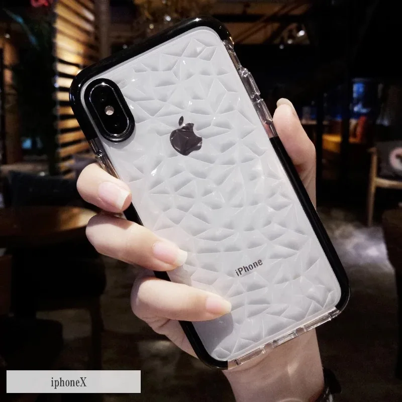Для iphoneX водителя падение Mobile Shell для Apple 7 плюс все включено прозрачная вода Soft shell