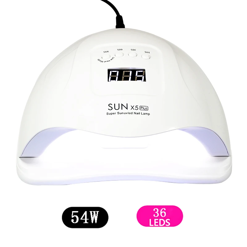 SUNX5 54 Вт УФ светодио дный лампа светодиодная для ногтей сушилка всех используемых