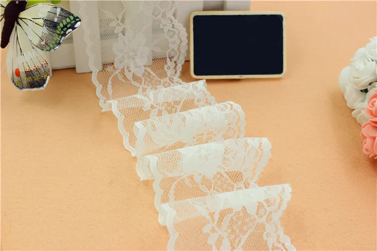 2 ярдов 6 5 см широкая отделка для невесты трикотажное кружево пэчворк материал