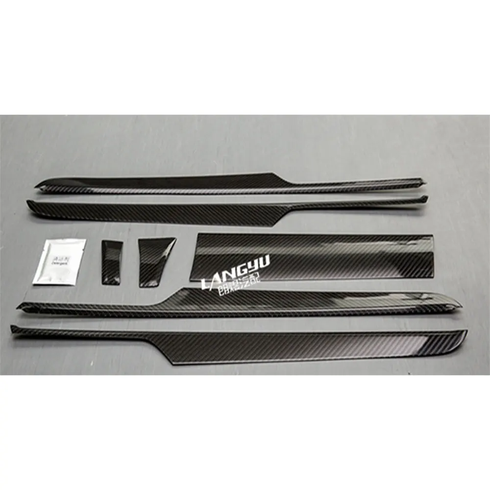 Для Porsche Macan 2014 ~ 2018 натуральное углеродное волокно внутренняя декоративная