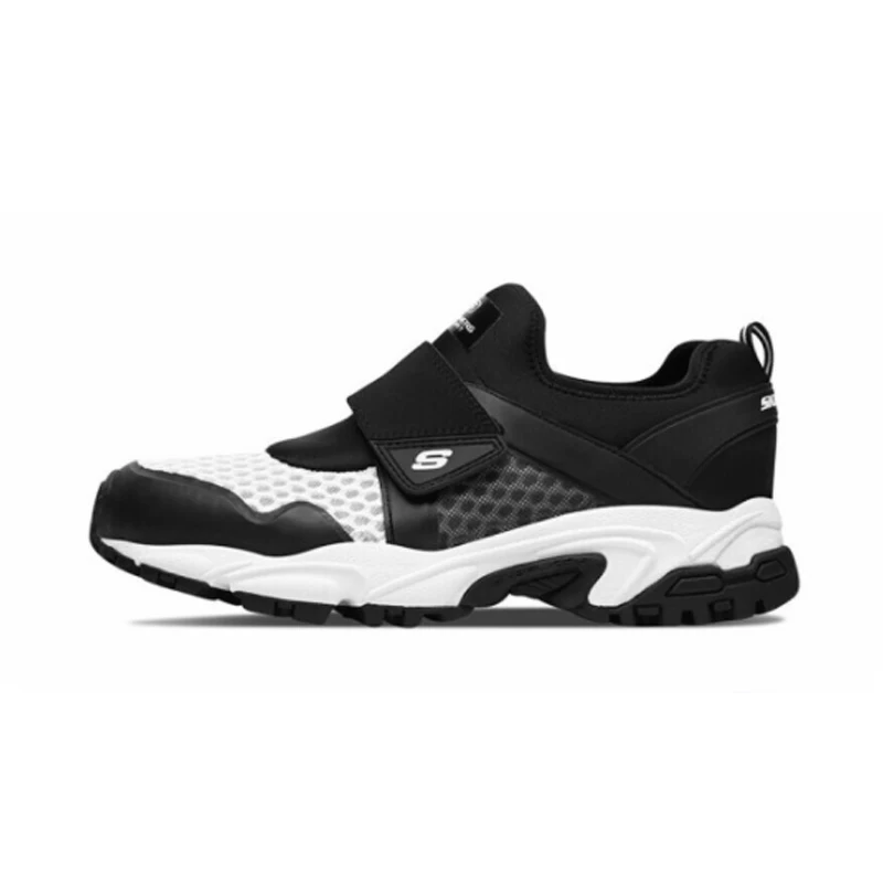 Skechers/Мужская обувь; удобные дышащие Брендовые мужские кроссовки на шнуровке; сезон осень-лето; zapatos hombre; 666046-BLK