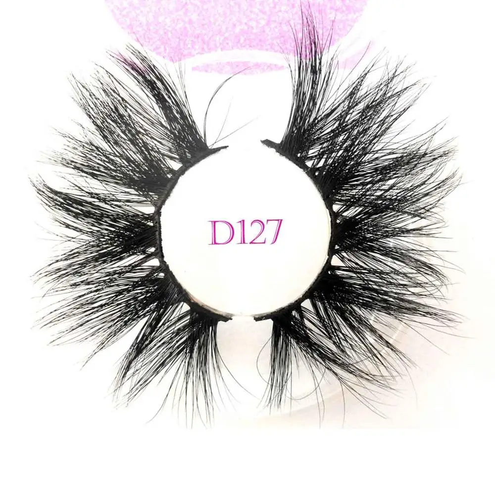 Baiside Высокое качество 25 мм ресницы 5D норковые для красоты Длинные Накладные