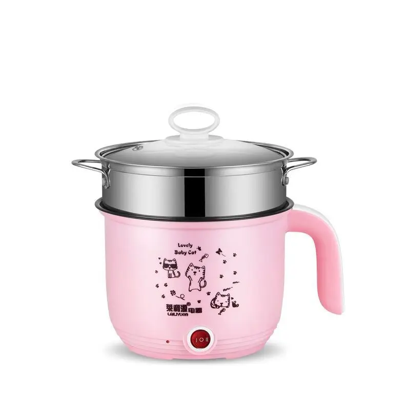 Электрическая кастрюля ВОК антипригарный горшок электрическая сковорода мини