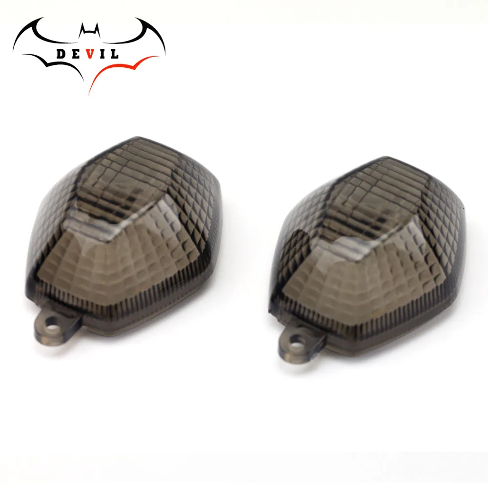 Smoke Указатель поворота индикаторная линза для SUZUKI DL650 v-strom 2004-2011/DL1000 2006-2012 мотоциклетные передние/задние DL 650/1000 - Цвет: Smoke