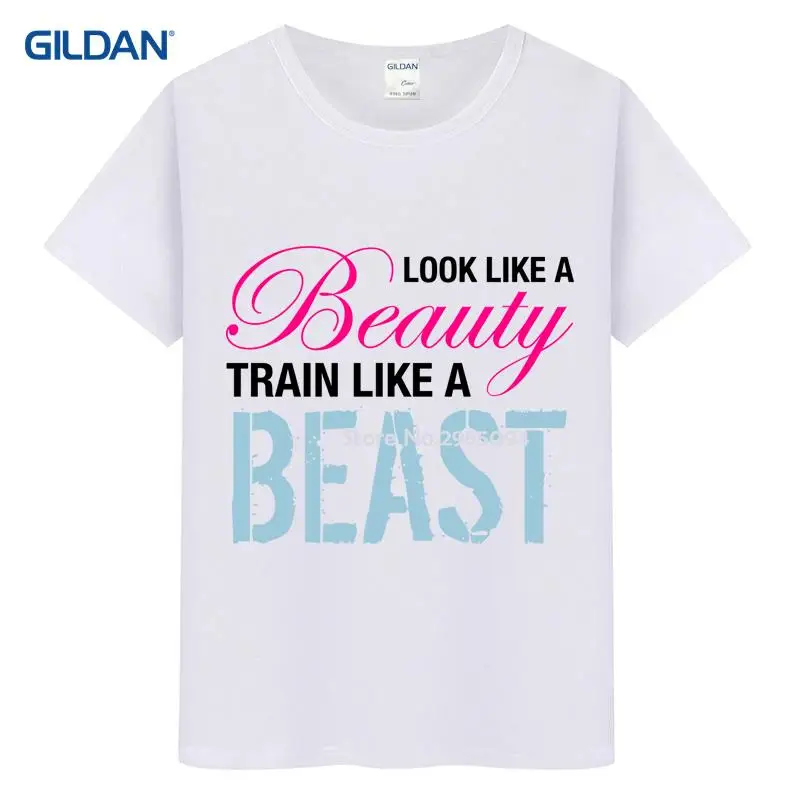 Посмотрите как красота лифт зверь 2017 крутая футболка Homme изготовление хлопка