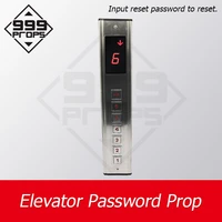 elevator prop live escape room game elevator prop input correct password to unlock room escape devices