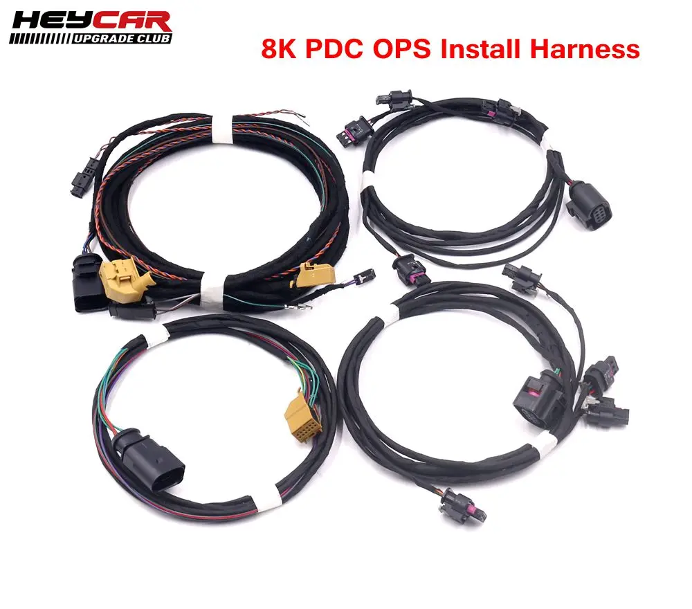 Парковочный передний и задний 8K PDC OPS установочный жгут проводов для VW Golf 5/6 Passat B6 Touran JETTA MK5 Mk6 Tiguan Octavia Polo