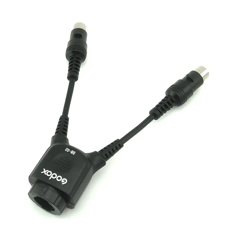 Godox DB-02 два в одном кабель Y 2 до 1 адаптер питания для PROPAC аккумуляторная батарея пакет PB960 PB820 Speedlite AD360 II AD180