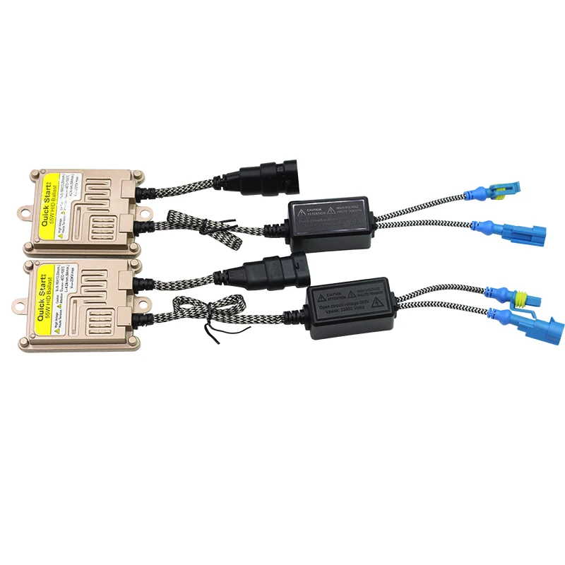 Cawanerl 9006 HB4 55 Вт Авто Canbus HID ксенона AC лампы балласт анти мерцания декодер 3000 К 12000