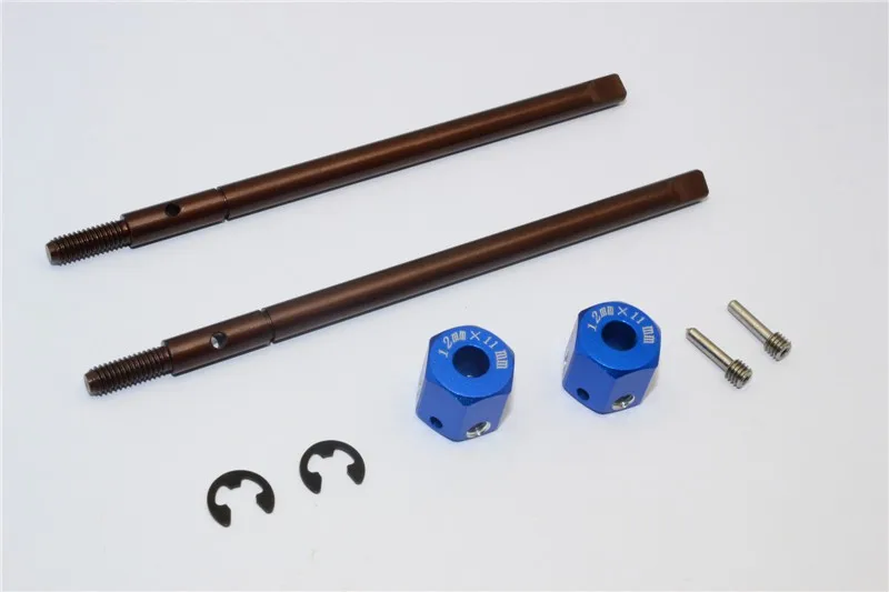 GMADE SAWBACK GS01 пружинный стальной задний приводной вал (L98MM R102MM) с 11 мм шестигранным