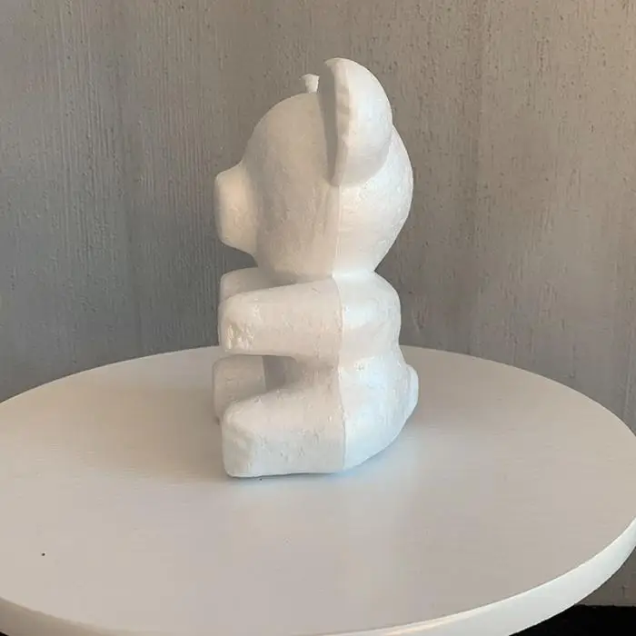 Пенополистирол пенопласт белая пена медведь плесень DIY День Святого Валентина вечерние подарки DC120