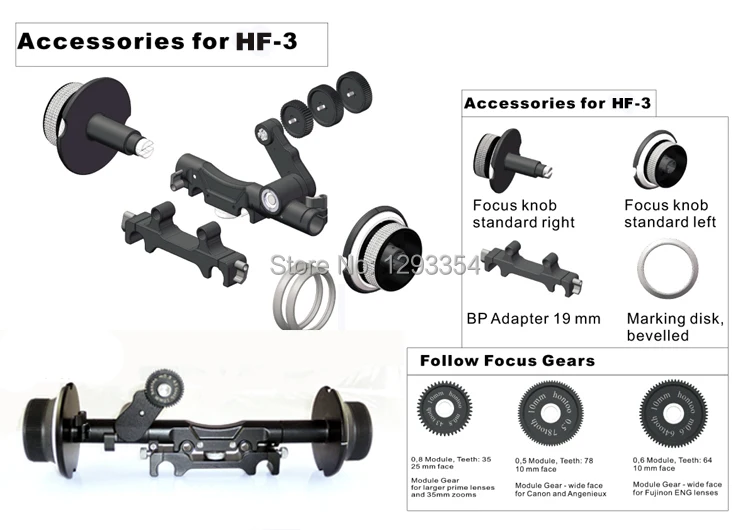 Фотопленка с двойным фокусом для Red Scarlet/Epic FS700 BMCC C300 F3|follow focus|focus followred scarlet |