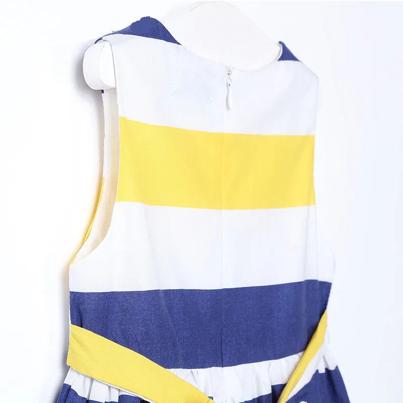 MCAGTZ/платье для девочек коллекция 2017 года брендовая одежда детей в полоску с